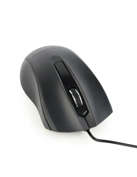Gembird MUS-3B-01 Ratón Óptico 1000DPI Negro