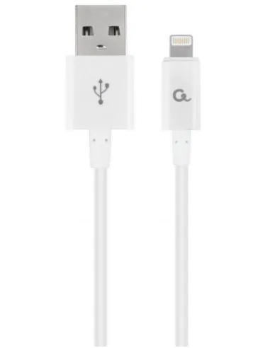 Gembird CC-USB2P-AMLM-1M-W Cable USB-A a Lightning 1m Blanco