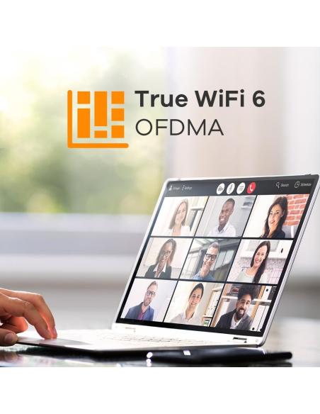 Zyxel NWA55AXE-EU0102F Punto de Acceso para Exteriores AX1800 con Wifi 6 PoE