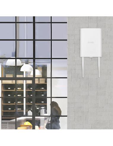 Zyxel NWA55AXE-EU0102F Punto de Acceso para Exteriores AX1800 con Wifi 6 PoE