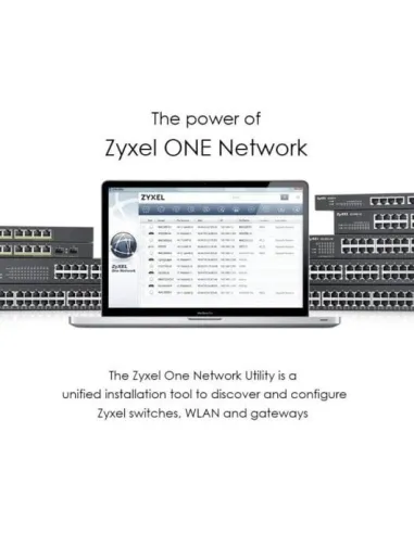 Zyxel GS1900-24HP Switch PoE Gestionado 24 Puertos Gigabit Ethernet + 2 Puertos SFP