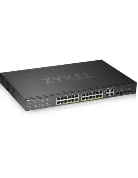 Zyxel GS1920-24HP v2 Switch PoE Gestionado L2 24 Puertos Gigabit Ethernet + 4 Puertos SFP