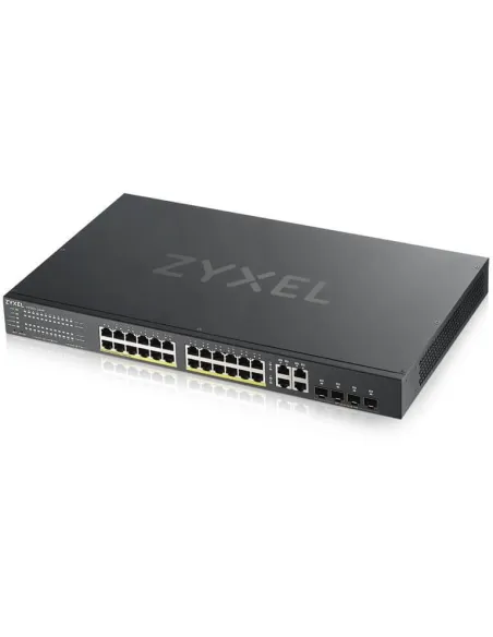 Zyxel GS1920-24HP v2 Switch PoE Gestionado L2 24 Puertos Gigabit Ethernet + 4 Puertos SFP