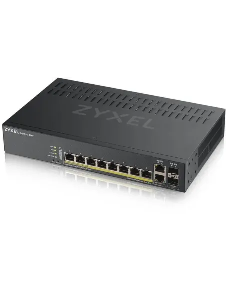 Zyxel GS1920-8HP v2 Switch PoE Gestionado 8 Puertos Gigabit Ethernet + 2 SFP
