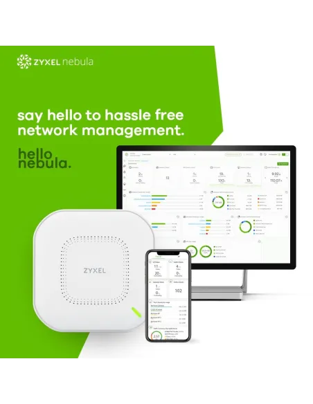 Zyxel NWA110AX Punto de Acceso WiFi 6 Dual-Band PoE
