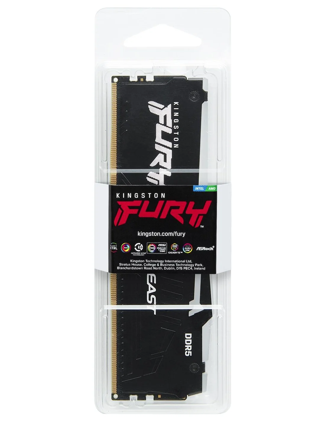 Kingston FURY Beast RGB DDR5 6000MHz 32GB CL30