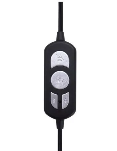 Nilox NXAU0000002 Auriculares USB con Micrófono Negros