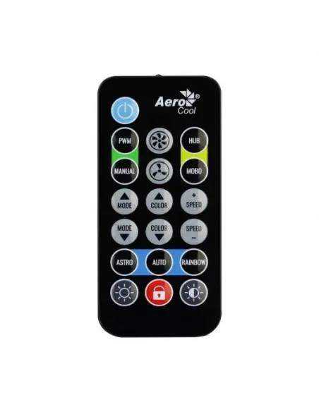 Aerocool Mirage 12 ARGB Pro Pack 3 Ventiladores 120mm ARGB + Hub H66F RGB + Control Remoto