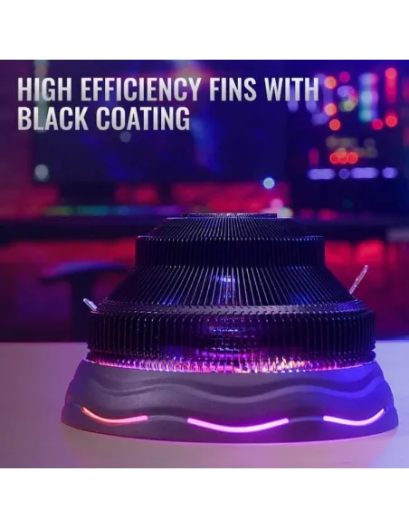 AeroCool Core Plus ARGB CPU Air Cooler Ventilador RGB 120mm