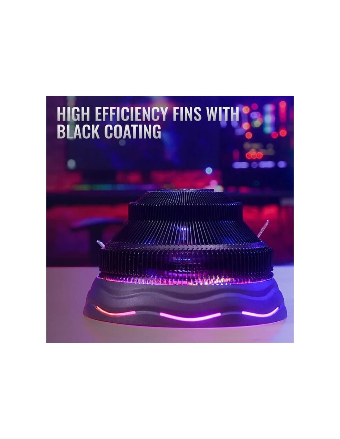 AeroCool Core Plus ARGB CPU Air Cooler Ventilador RGB 120mm