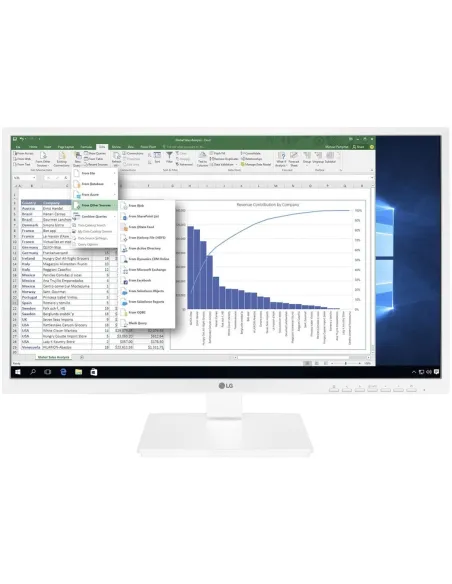 LG 24BK550Y-W 23.8" LED IPS FullHD Blanco