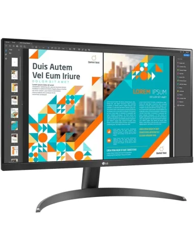 LG 24QP500-B 23.8" HDR10 QHD FreeSync Negro
