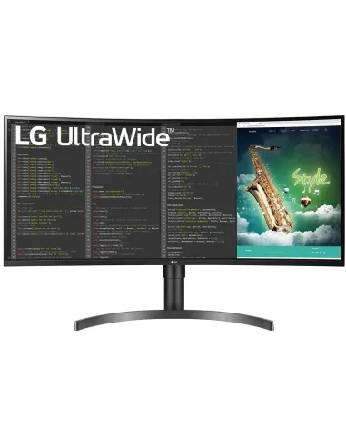 LG 35WN65C-B 35" LED Ultrawide WQHD FreeSync 100Hz Curvo