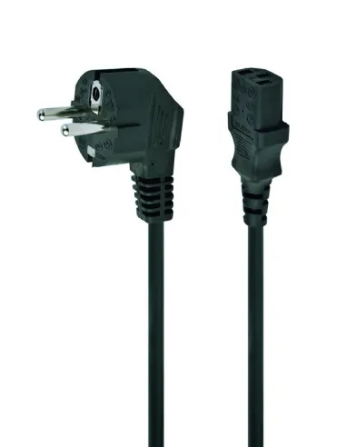 Gembird PC-186 Cable Alimentación CPU-Red C13 1.8M Negro