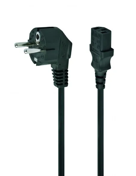 Gembird PC-186 Cable Alimentación CPU-Red C13 1.8M Negro