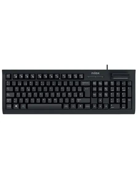 Nilox NXKIRE0001 Teclado con Lector de DNIe USB