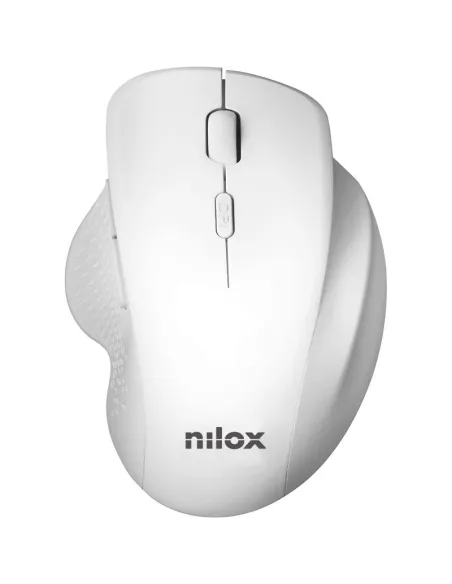Nilox NXMOWI3002 Ratón Inalámbrico 3200 DPI Blanco