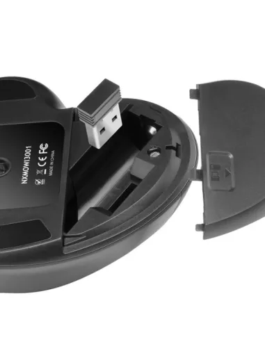 Nilox NXMOWI3001 Ratón Inalámbrico 3200 DPI Negro