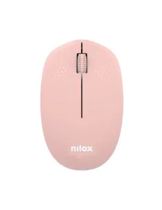 Nilox NXMOWI4014 Ratón Inalámbrico 1000 DPI Rosa