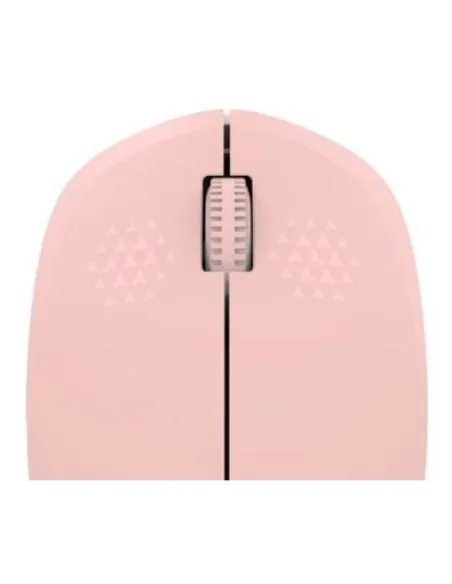 Nilox NXMOWI4014 Ratón Inalámbrico 1000 DPI Rosa