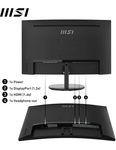 MSI PRO MP271CA 27" LED FullHD 75Hz FreeSync Curva
