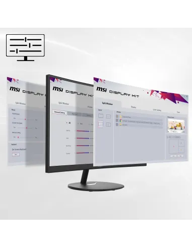MSI PRO MP271CA 27" LED FullHD 75Hz FreeSync Curva