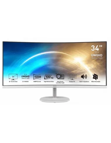 MSI PRO MP341CQW 34" LED UWQHD 100Hz Curva
