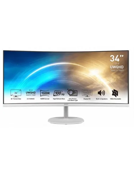 MSI PRO MP341CQW 34" LED UWQHD 100Hz Curva