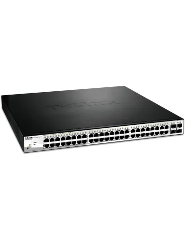 D-Link DGS-1210-52MP/E Switch PoE 48 Puertos Gigabit + 4 Puertos SFP
