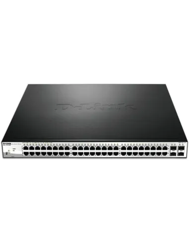 D-Link DGS-1210-52MP/E Switch PoE 48 Puertos Gigabit + 4 Puertos SFP