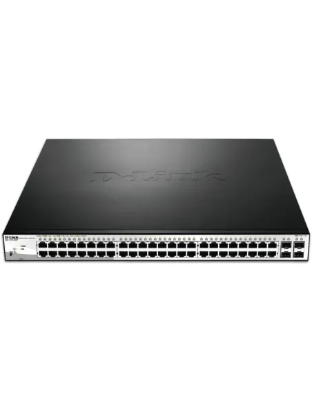 D-Link DGS-1210-52MP/E Switch PoE 48 Puertos Gigabit + 4 Puertos SFP