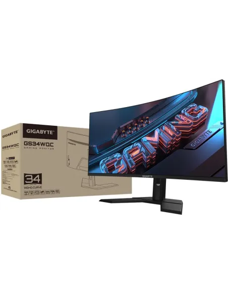 Gigabyte GS34WQC 34" Edge LED QHD 120Hz Curva