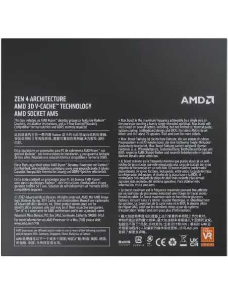 AMD Ryzen 9 7900X3D 4.4GHz/5.6GHz