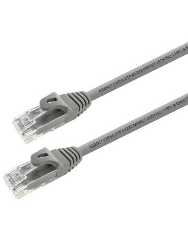 Aisens A145-0325 Cable de Red RJ45 LSZH CAT.6A UTP 50cm Gris