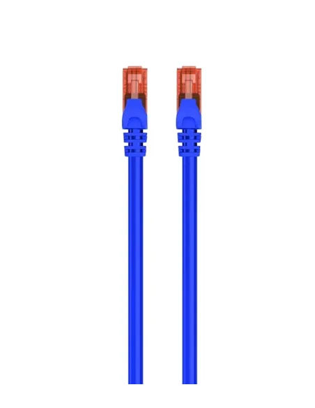 Ewent IM1007 Cable de Red RJ45 Cat.6 U/UTP Slim 1M Azul