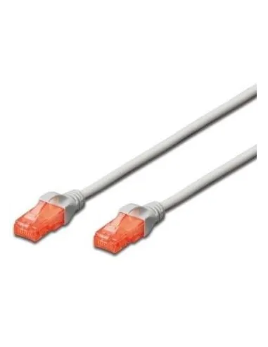 Ewent IM1024 Cable de Red RJ45 Cat.6 U/UTP Slim 5M Gris