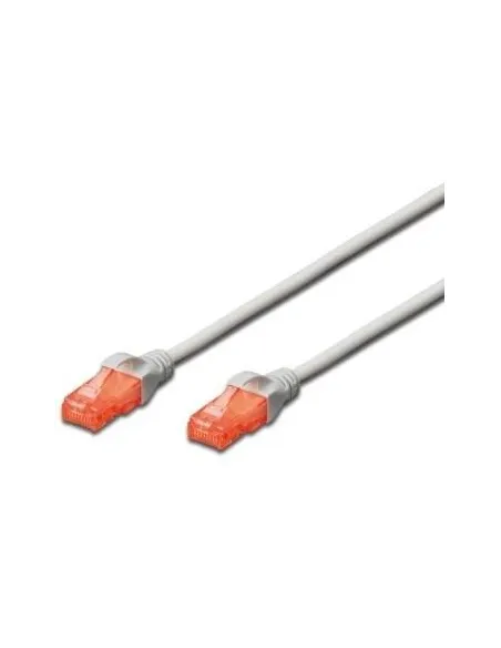 Ewent IM1024 Cable de Red RJ45 Cat.6 U/UTP Slim 5M Gris