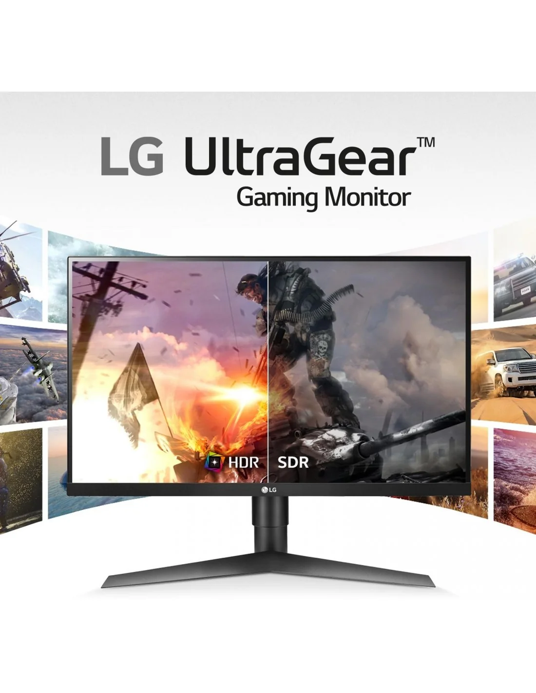 LG 27GL650F-B 27" LED IPS FullHD 144Hz HDR FreeSync