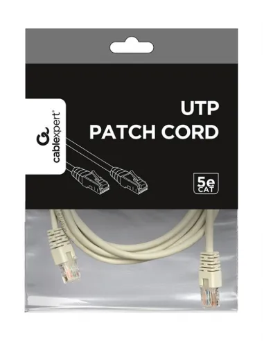 Gembird PP12-3M Cable de Red rj45 Cat.5e UTP 3 M Gris