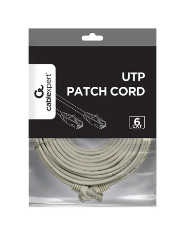 Gembird PP6U-15M Cable de Red RJ45 Cat.6 UTP 15 M Gris