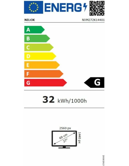 Nilox NXM272K14401 27" LED QHD 144Hz Curvo