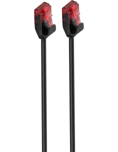 Ewent IM1002 Cables de Red RJ45 Cat.6 U-UTP 50cm Negro-ANEAHE0734