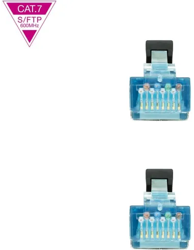 Nanocable 10.20.1702-BK Cable de Red Cat. 7 LSZH/SFTP 2M Negro