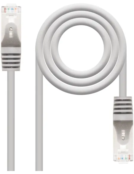 Nanocable 10.20.0820 Cable de Red FTP RJ45 CAT6 20m Gris