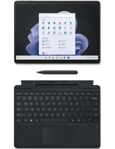 Microsoft Surface Pro 9 Intel Evo Core i5-1245U/8GB/512GB SSD/13" Táctil Grafito W11 Pro