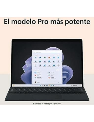 Microsoft Surface Pro 9 Intel Evo Core i5-1245U/8GB/512GB SSD/13" Táctil Grafito W11 Pro