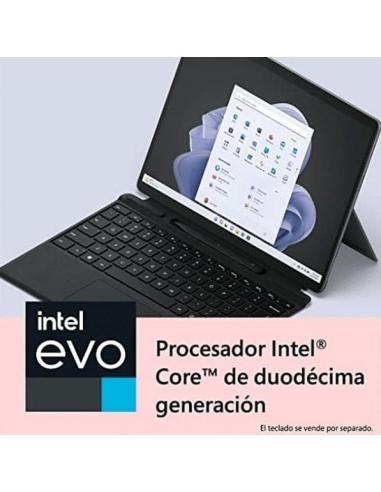 Microsoft Surface Pro 9 Intel Evo Core i5-1245U/8GB/512GB SSD/13" Táctil Grafito W11 Pro