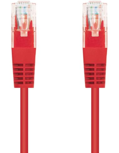 Nanocable 10.20.0401-R Cable de Red RJ-45 UTP AWG24 Cat.6 1m Rojo