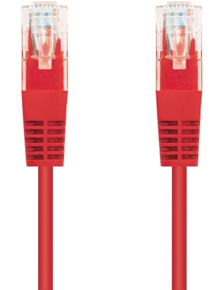 Nanocable 10.20.0401-R Cable de Red RJ-45 UTP AWG24 Cat.6 1m Rojo