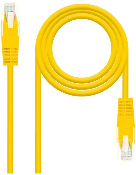 Nanocable 10.20.0400-Y Cable de Red RJ-45 UTP AWG24 Cat.6 50cm Amarillo